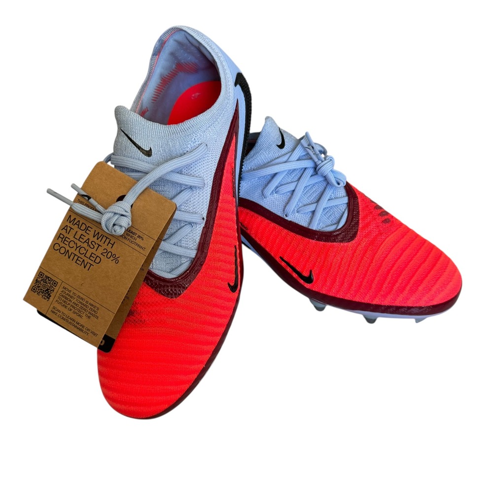 Nike Phantom GX Elite SG-PRO Anti-Clog Soccer Cleats Bright Crimson DD9443-600 - Picture 2 of 5